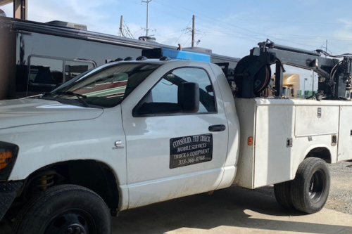 Roadside Assistance Provider in Monroe, LA at Consolidated Truck Parts & Service. Image of Consolidated Truck Parts & Service's mobile unit ready to assist with roadside assistance.